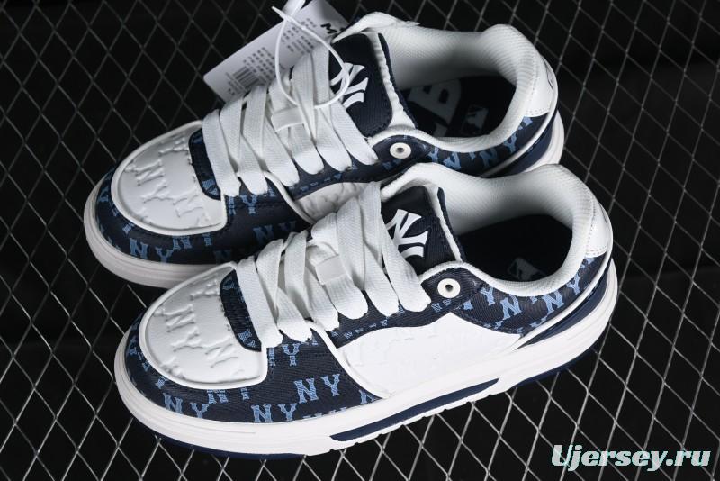 MLB Chunky Liner Classic Monogram Lightweight Platform Sneakers with 6cm Height Increase - 3ASXCMN4N50NYS