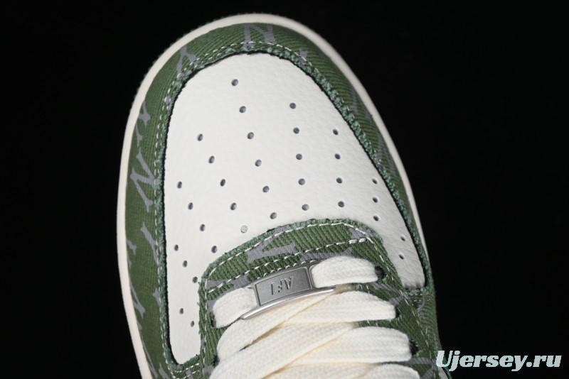 Nike Air Force 1 '07 Low LV Collaboration - Lotus Green Casual Sneakers - HD1968-029