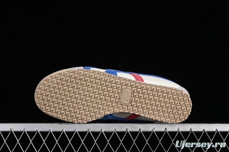 Onitsuka Tiger Mexico 66 Low-Top Leather Sneakers with Classic Design - 1183B391-100