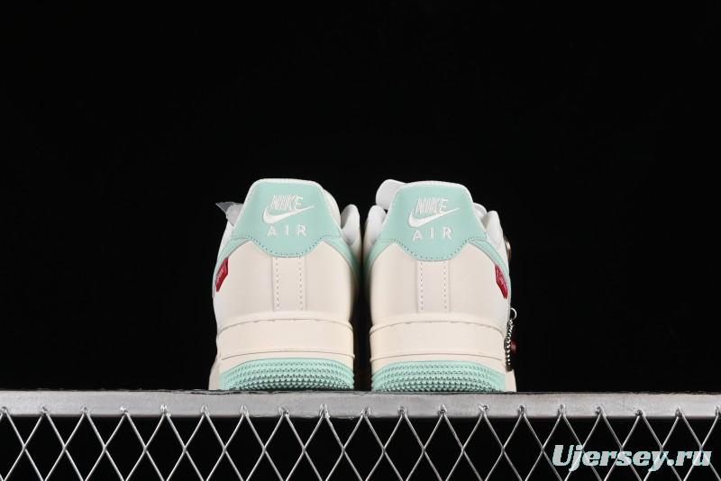 Supreme x Nike Air Force 1 '07 Low Collaborative Sneakers in Youthful Green - HD1968-023