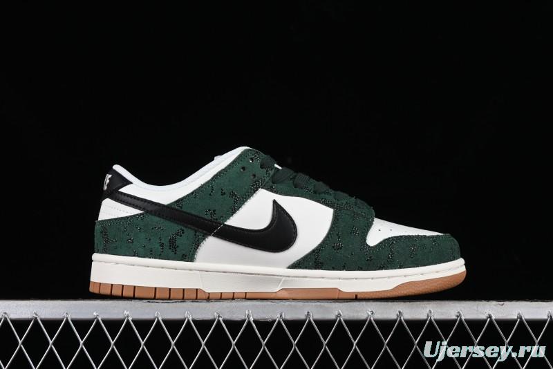 Nike Dunk Low Green Snake SB Low-Top Casual Skate Shoes - FQ8893-397