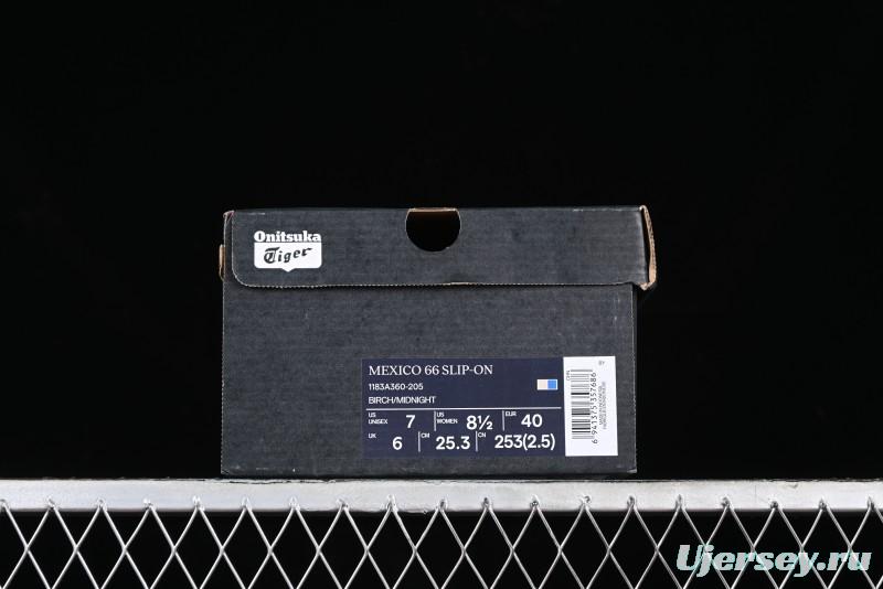 Onitsuka Tiger Mexico 66 Low-Top Canvas Casual Running Shoes - 1183A360-205