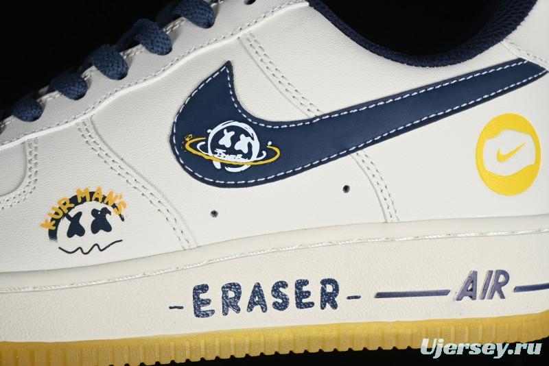 Nike Air Force 1 '07 Low "Eraser" Casual Sneakers - XC2351-330