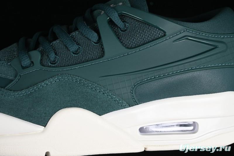 Nike Air Jordan 4 Remastered Military Green Retro Sneakers - FQ7940-300
