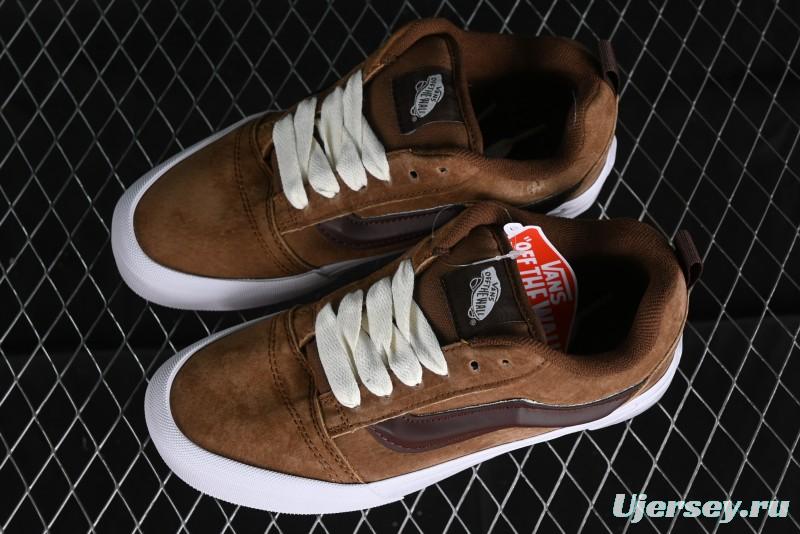 Vans Classics Knu Skool Retro Sneakers with Enlarged Toe and Thickened Trim - VN0009QCLC5