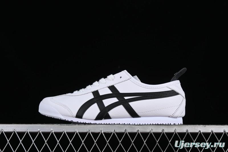 Onitsuka Tiger Mexico 66 Low-Top Leather Sneakers for Casual Running - D508K-0190