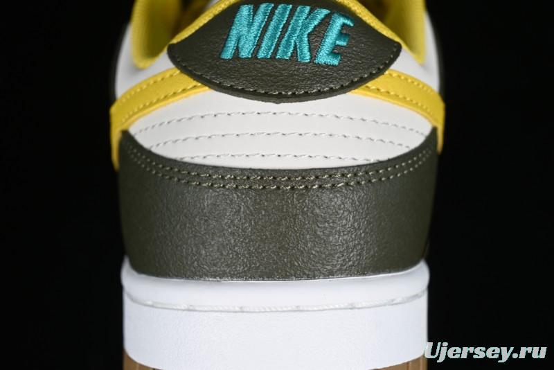Nike Dunk Low Retro Low Premium "Avocado" SB Casual Skate Shoes - FV3629-371