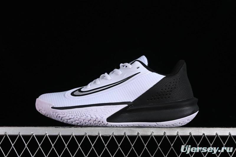 Nike Precision VII Low-Top Basketball Shoes with Cushioned Collar and Herringbone Traction for Quick Movements - FN4322-003