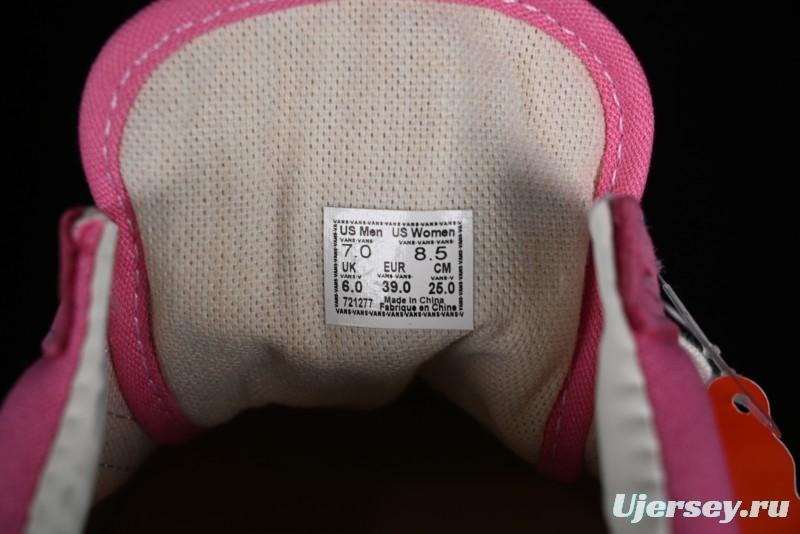 Vans Style 36 Decons Dragon Fruit Color Half-Moon Toe Vulcanized Casual Skate Shoes - VN000MT6PIN