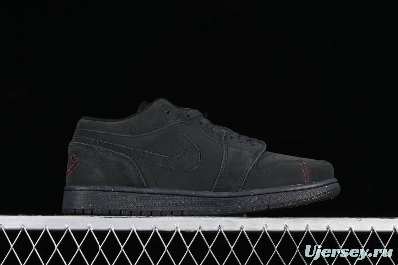 Nike Air Jordan 1 Low SE Craft "Dark Smoke Grey" Casual Sneakers - FD8635-001