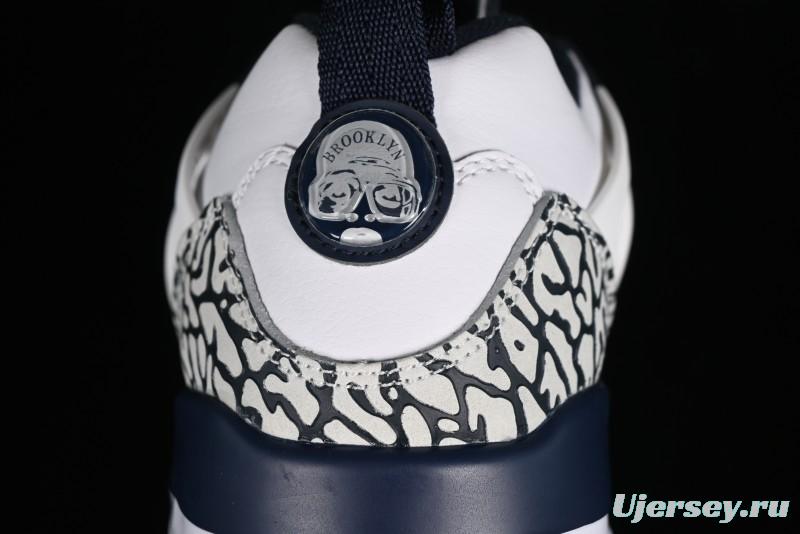 Nike Jordan Spizike Low AJ Hybrid Sneakers with Classic White-Black Colorway - FQ1759-104