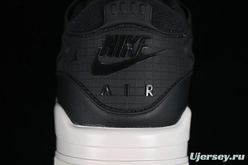 Nike Air Jordan 4 Remastered Sneakers in Black, Light Bone, and Dark Gray - FQ7939-001