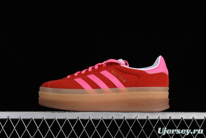 Adidas Originals Gazelle Bold IH7496 Low-Top Sneakers with Thick Sole for Slip Resistance and Durability