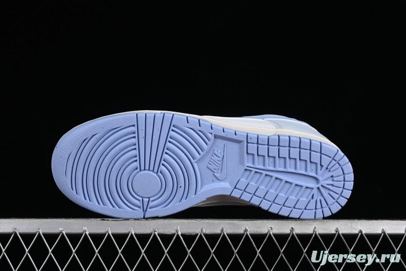 Nike Dunk Low SB Casual Sneakers in Blue Tint Colorway - DD1873-400