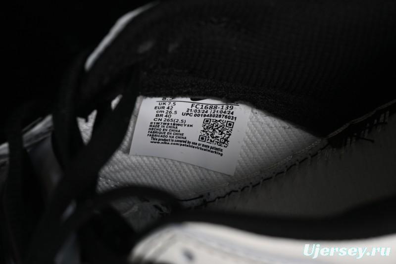 Nike SB Dunk Low UN Collaboration - Beige Black Swoosh Anniversary High-End Custom Low-Top Casual Skate Shoes - FC1688-139