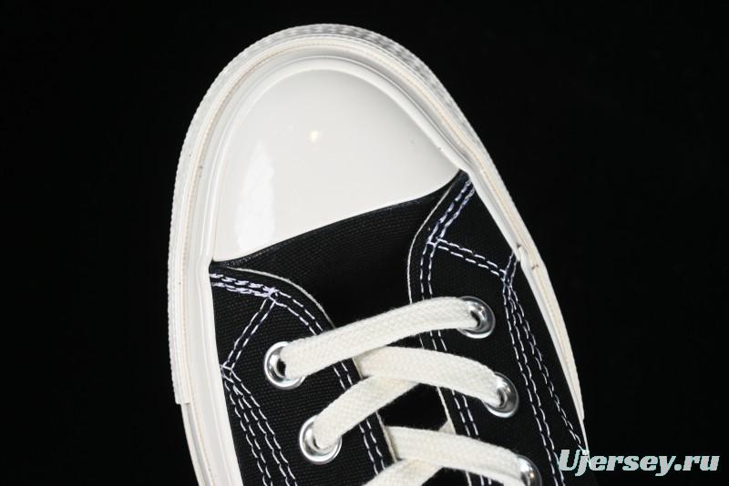 Converse Chuck 70 SNL Low Top Canvas Sneakers with Star Embroidery and Metal Studs - A11612C