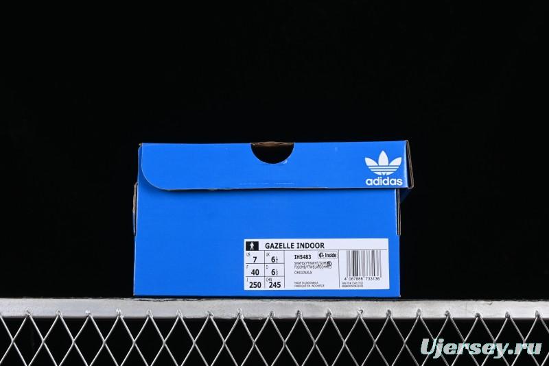 Adidas Originals Gazelle Indoor IH5483 Retro Casual Low-Top Sneakers with Non-Slip and Wear-Resistant Sole