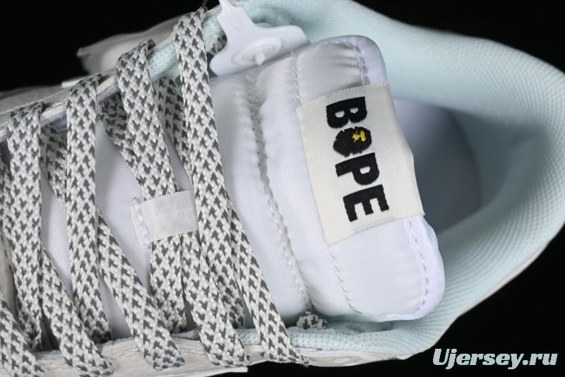 Nike SB Dunk Low "BAPE Collaboration - Arctic Fox" Anniversary High-End Custom Low-Top Casual Sneakers - XD6188-018