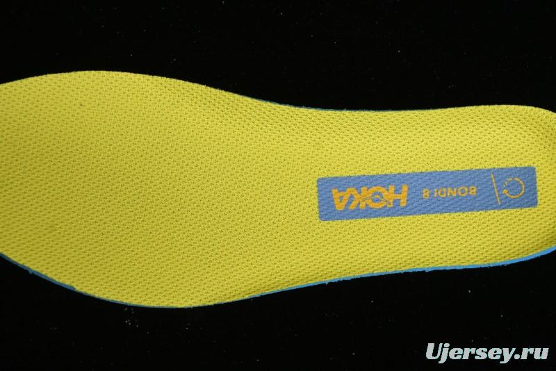 HOKA ONE ONE Bondi 8 Performance Cushion Running Shoes with Enhanced Support - 1123202 GBMS