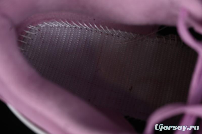 Nike Air Jordan 4 Retro Sneakers in Orchid Pink with Cement Grey Accents - AQ9129-501