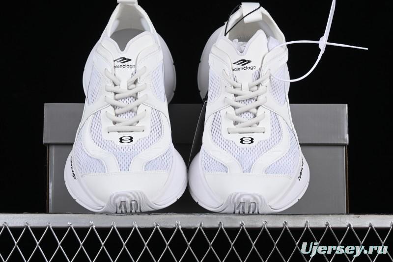 Balenciaga Circuit Lightweight Distressed Print Round-Toe Fashion Casual Shoes - WFLGC9000