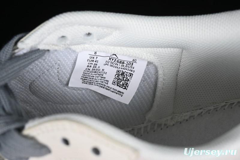 Nike Travis Scott x Fragment Design x Air Jordan 1 Low OG SP AJ1 LV Collaboration Casual Sneakers - XY2688-103