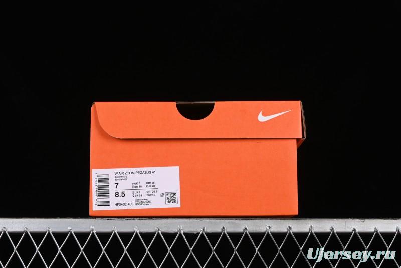 Nike Air Zoom Pegasus 41 Lightweight Breathable Running Shoes with Cushioning Technology - HF0402-400