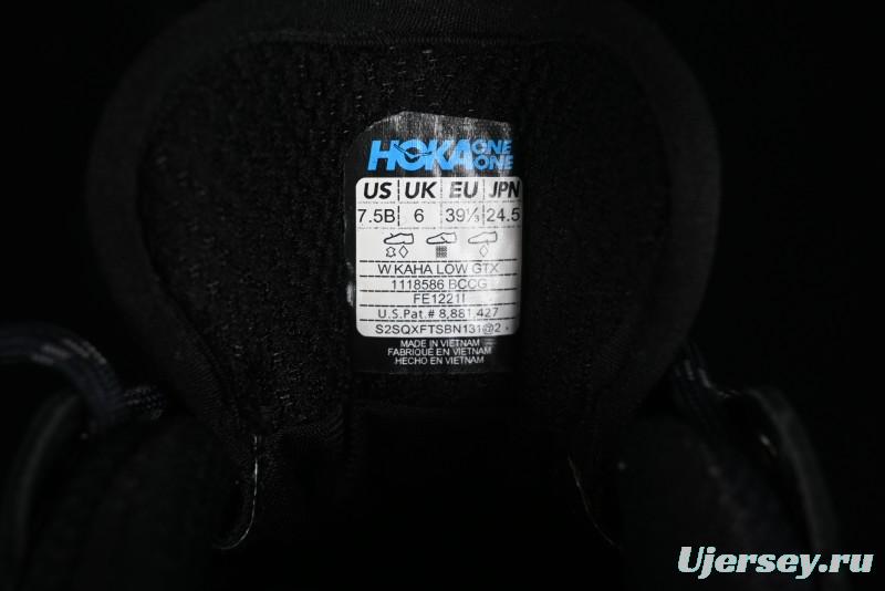 HOKA ONE ONE Kaha Low GTX Trail Running Shoes with Cushioned Midsole and Waterproof Design - 1118586 BCCG