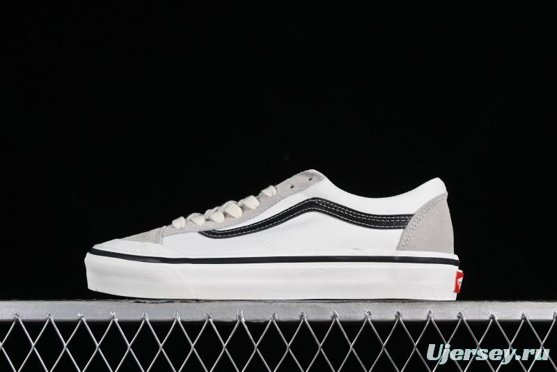 Vans Old Skool Reissue 136 Low-Top Skate Shoes with Detachable Cushioned Insole - VN000MT6KIG