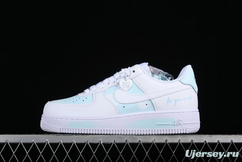 Nike Air Force 1 '07 Low Custom Anime Sky Clouds Hand-Painted Casual Sneakers - CW2288-111