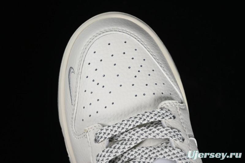 Nike SB Dunk Low "BAPE Collaboration - Arctic Fox" Anniversary High-End Custom Low-Top Casual Sneakers - XD6188-018