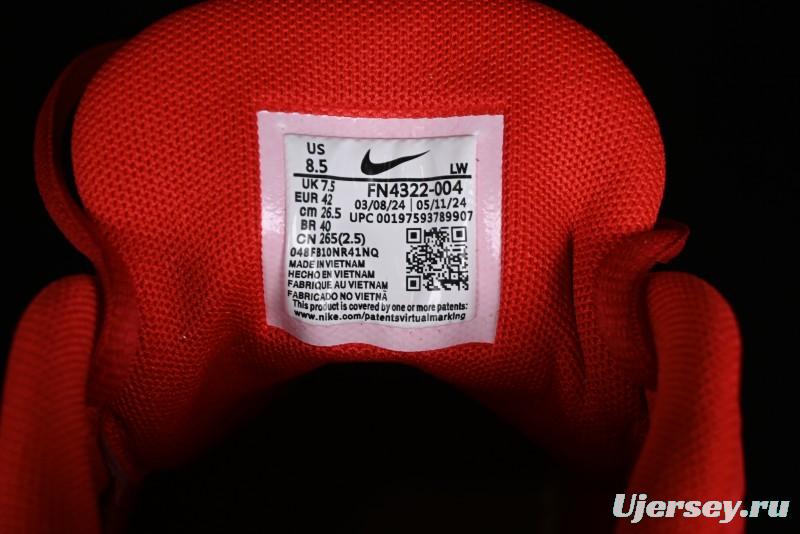 Nike Precision VII Low-Top Basketball Shoes with Shock Absorption Anti-Slip Wear-Resistant for Game Control - FN4322-004