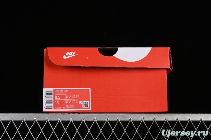 Nike Runtekk Run V2K Cushioned Low-Top Retro Running Shoes with Anti-Slip Design - FD0736-105