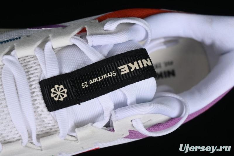 Nike Air Zoom Structure 25 Cushioned Anti-Slip Comfort Running Shoes - FV4867-100