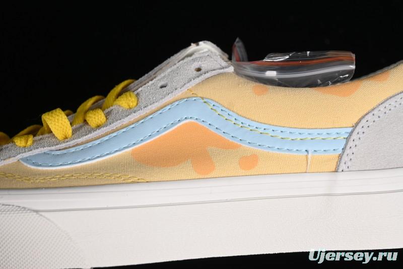 Vans Style 36 Low-Top Casual Sneakers in Cheese & Sea Salt Colorway - VN0A3DZ3OXS