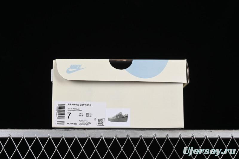 Nike Air Force 1 '07 Low Custom Traditional Chinese Brocade Casual Sneakers - AF2406-110