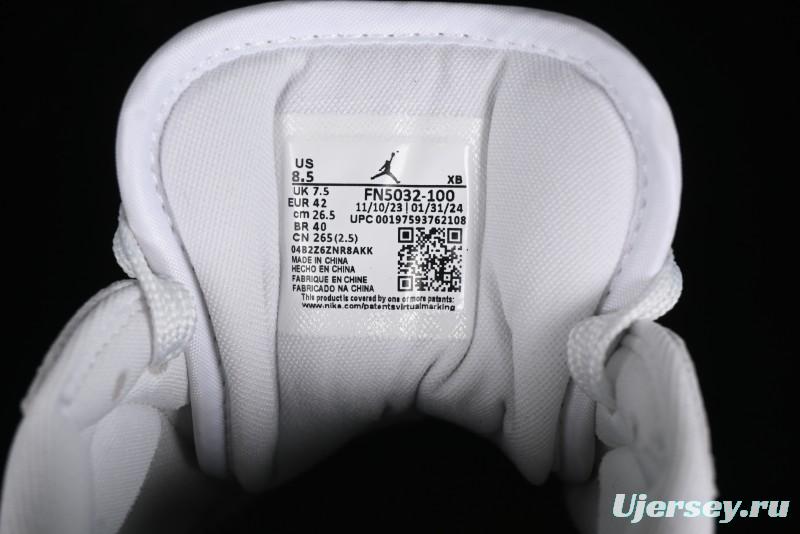 Nike Air Jordan 1 Low Method of Make Casual Sneakers in White Gold - FN5032-100