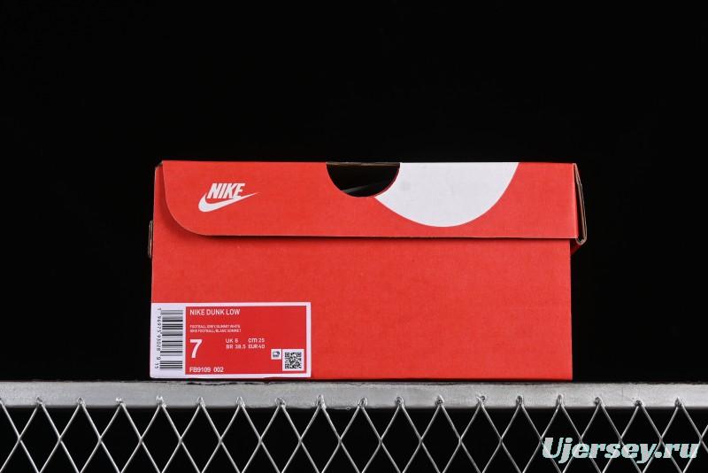 Nike Dunk Low Grey Blue SB Low-Top Casual Skate Shoes - FB9109-002