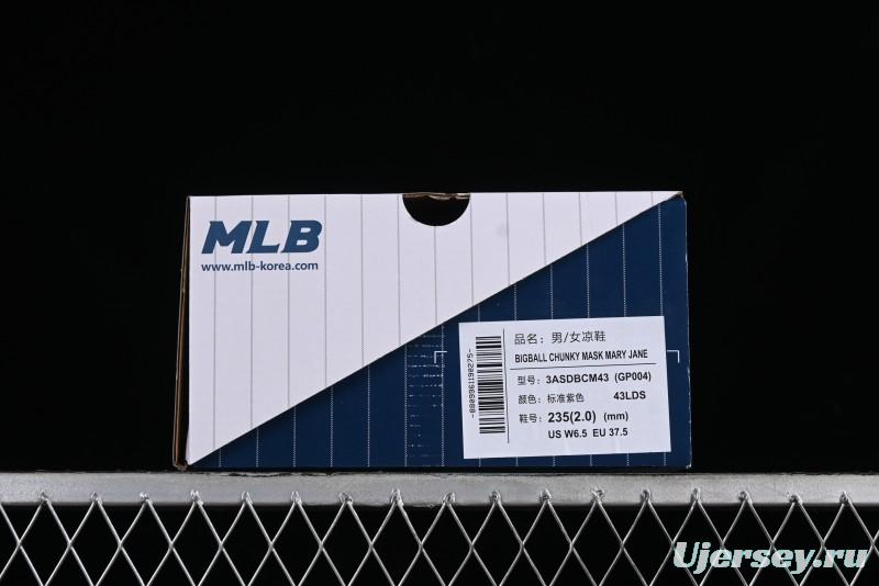 New York Yankees MLB Bigball Chunky Mask Jane Thick Platform Casual Sandals - 3ASDBCM4343LDS