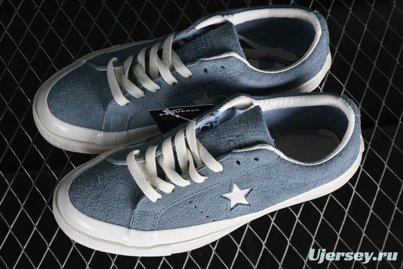 Converse One Star Pro Retro Skate Shoes in Grey Blue - A06889C
