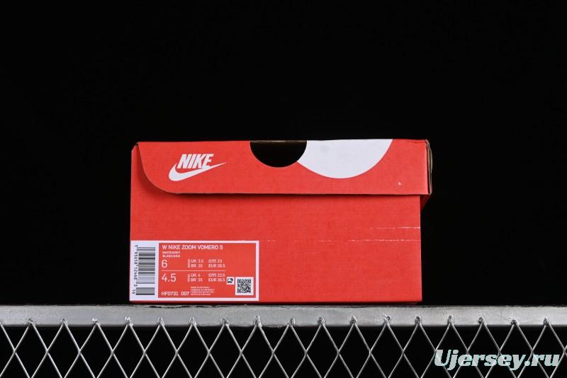 Nike Zoom Vomero 5 Retro Casual Running Shoes with EVA Lightweight Cushioning - HF0731-007