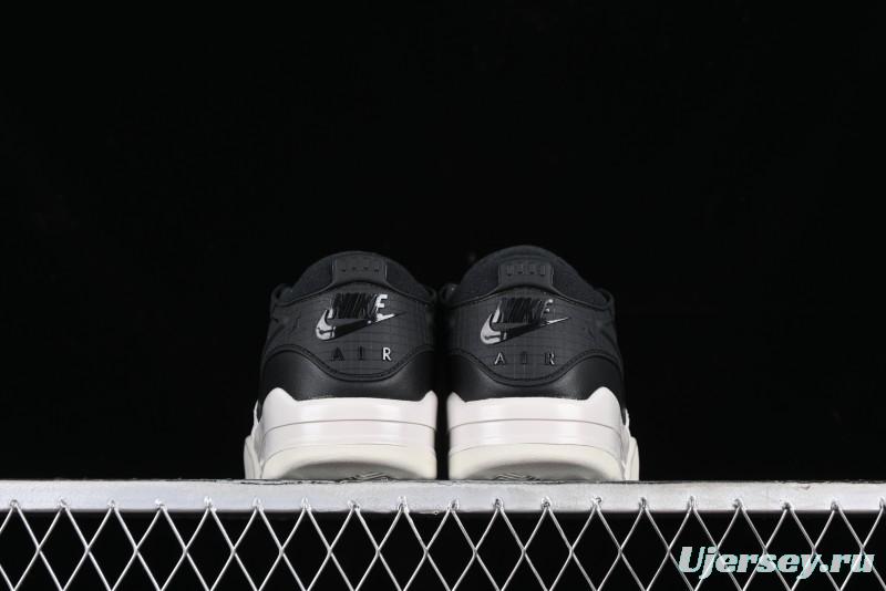 Nike Air Jordan 4 Remastered Sneakers in Black, Light Bone, and Dark Gray - FQ7939-001