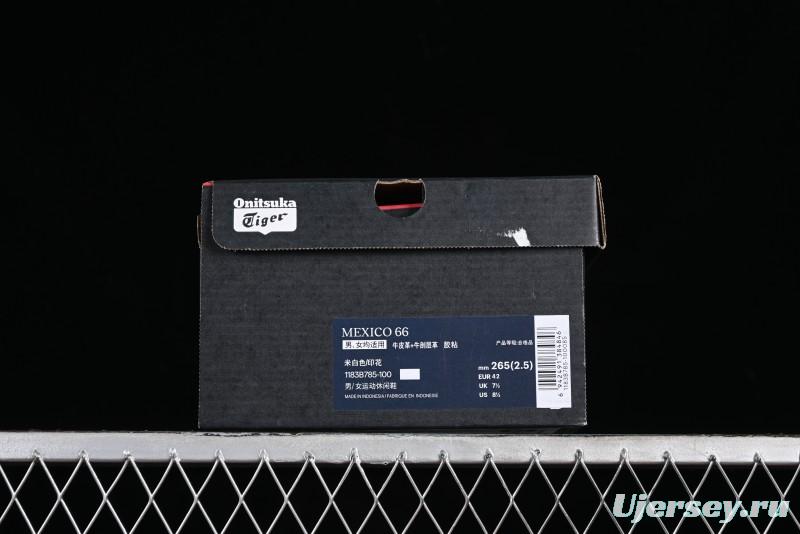 Onitsuka Tiger Mexico 66 Low-Top Leather Sneakers - 1183B785-100