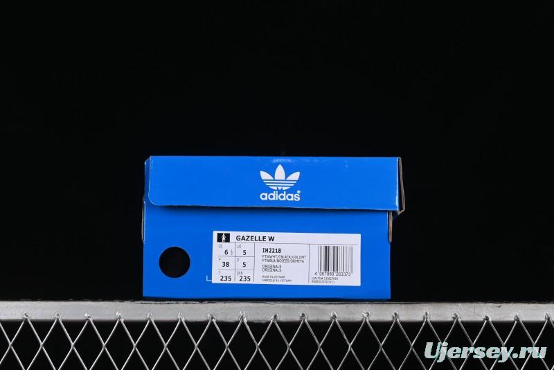 Adidas Gazelle W IH2218 Clover Casual Slip-Resistant Wear-Resistant Low-Top Sneakers - IH2218