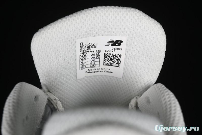 New Balance 1000 Series Retro Dad Style Low-Top Casual Running Shoes - M1000AC1