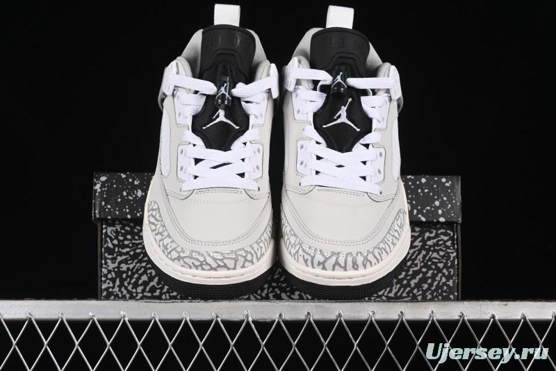 Nike Jordan Spizike Low AJ Hybrid Elements All Black Crackle Casual Sneakers - HQ1191-011
