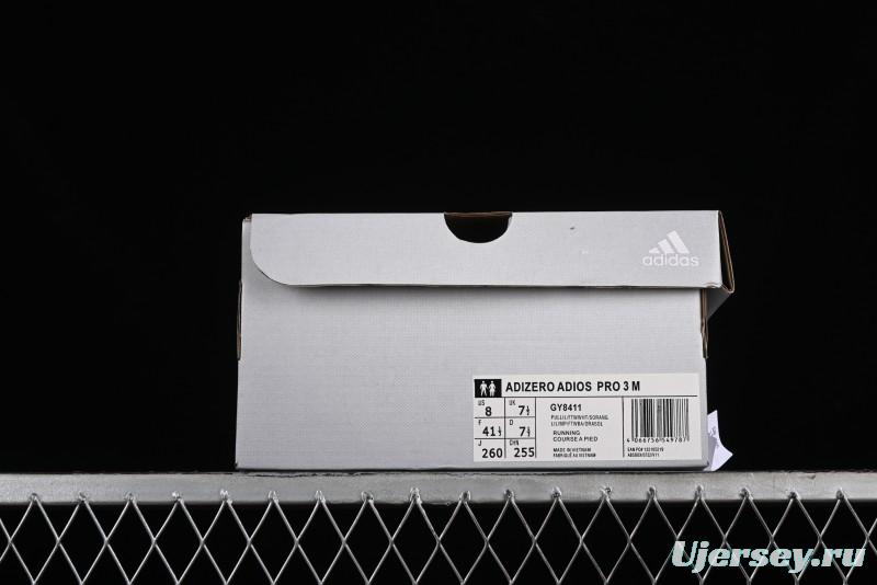 Adidas Adizero Adios Lightweight Low-Top Running Shoes - GY8411