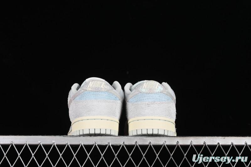 Nike Dunk Low SB "Fishing" Trout Pattern Casual Skate Shoes - DV7210-001