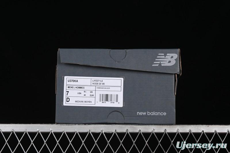 New Balance 370 Series Retro Casual Running Shoes - U370KA