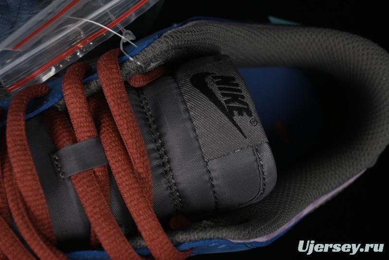 Nike Dunk Low Retro Deconstructed Casual Sneakers with Black Myth WuKong Theme - DV2433-109